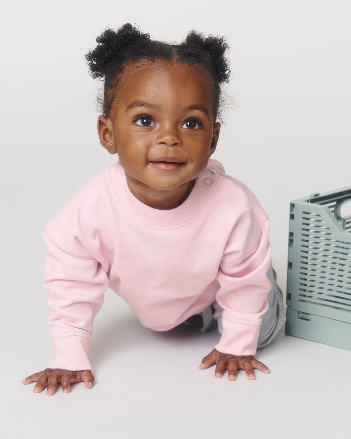 Baby Changer Cotton Pink Studio Front Main 0