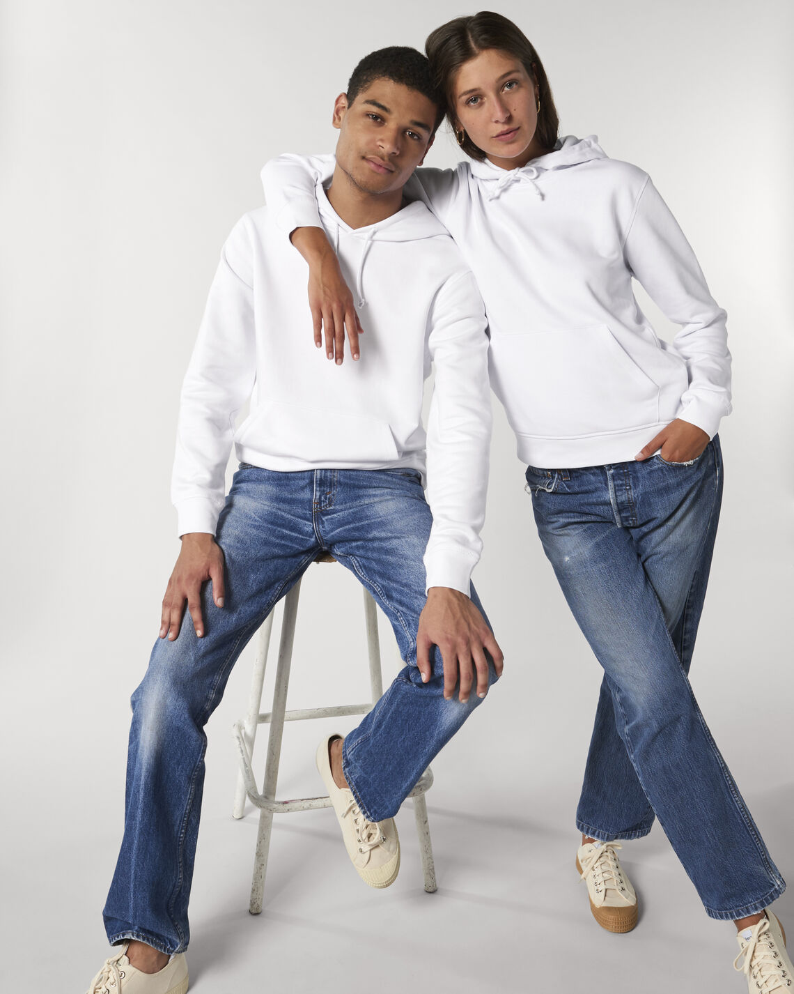 Drummer White Duo Front Main 0