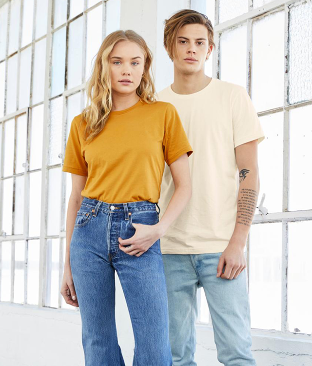 Canvas Unisex Crew Neck T-Shirt